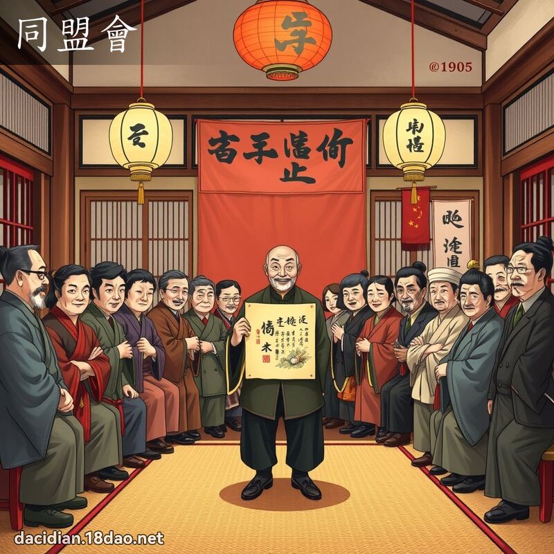 同盟会 - 国语大辞典配图