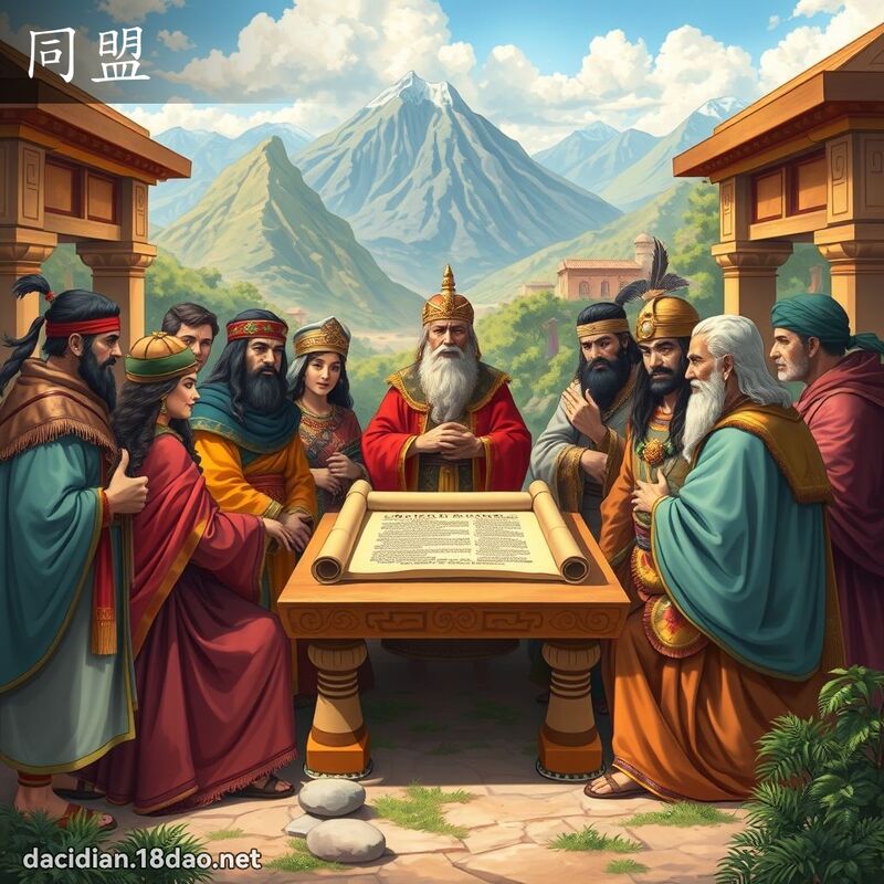 同盟 - 国语大辞典配图