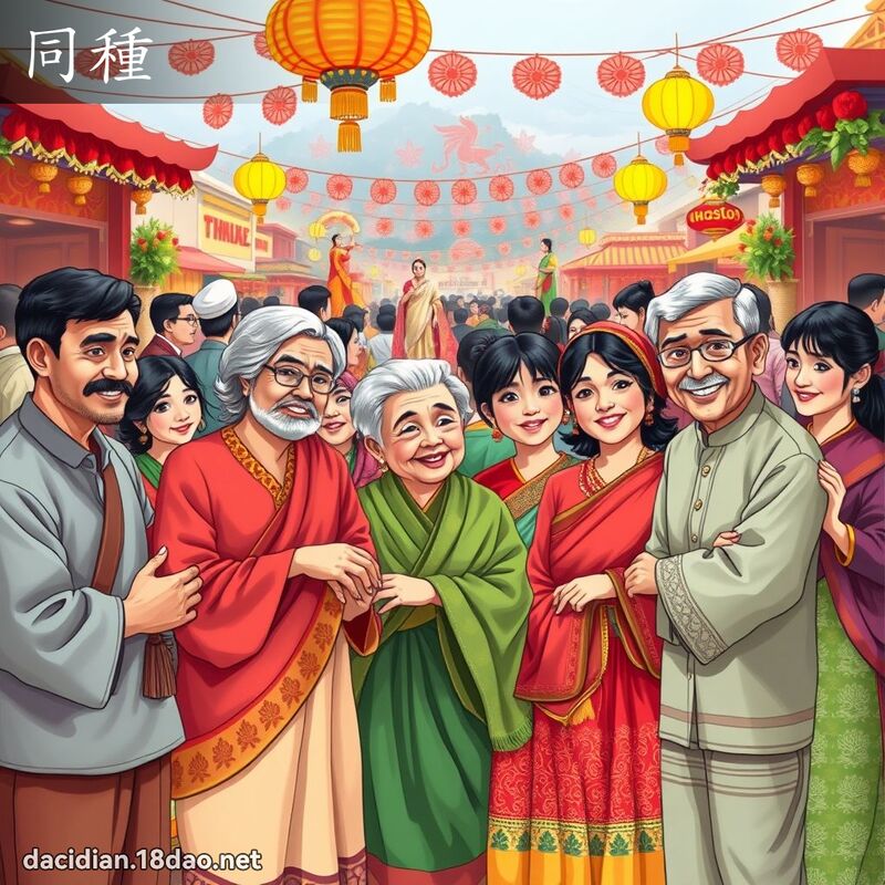 同種 - 國語大辭典配圖
