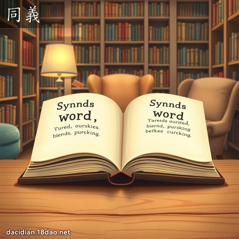 同义 - 国语大辞典配图