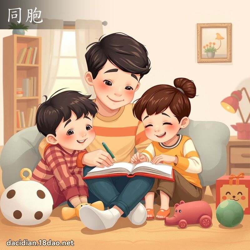 同胞 - 国语大辞典配图
