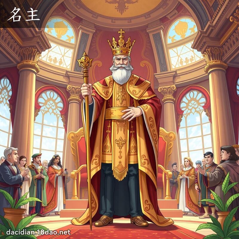 名主 - 國語大辭典配圖