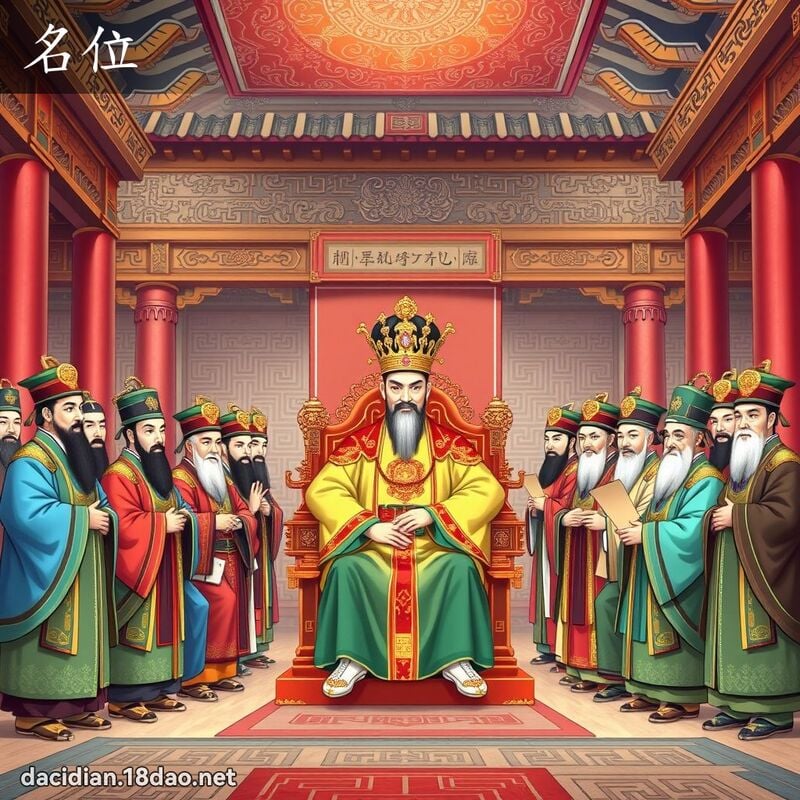 名位 - 国语大辞典配图