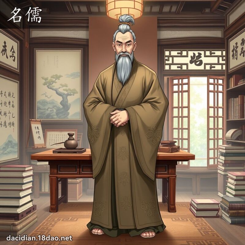 名儒 - 国语大辞典配图