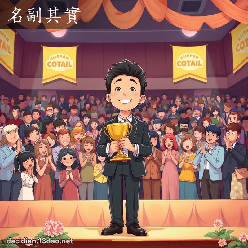 名副其实 - 国语大辞典配图