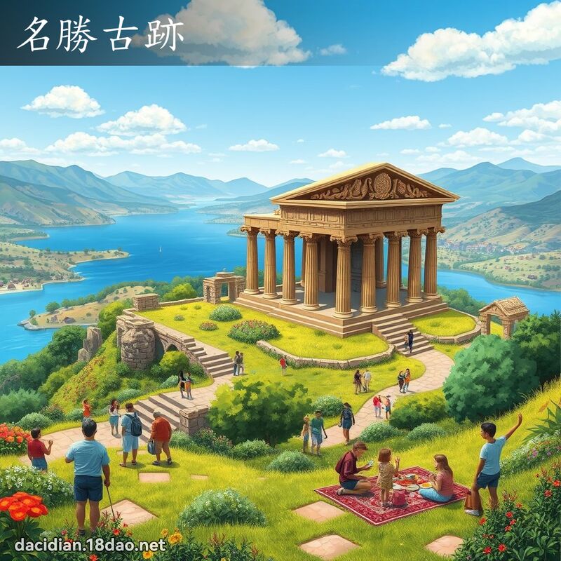 名胜古跡 - 国语大辞典配图