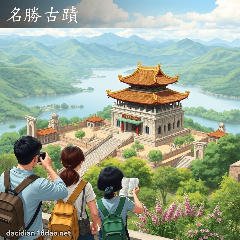 名胜古蹟 - 国语大辞典配图