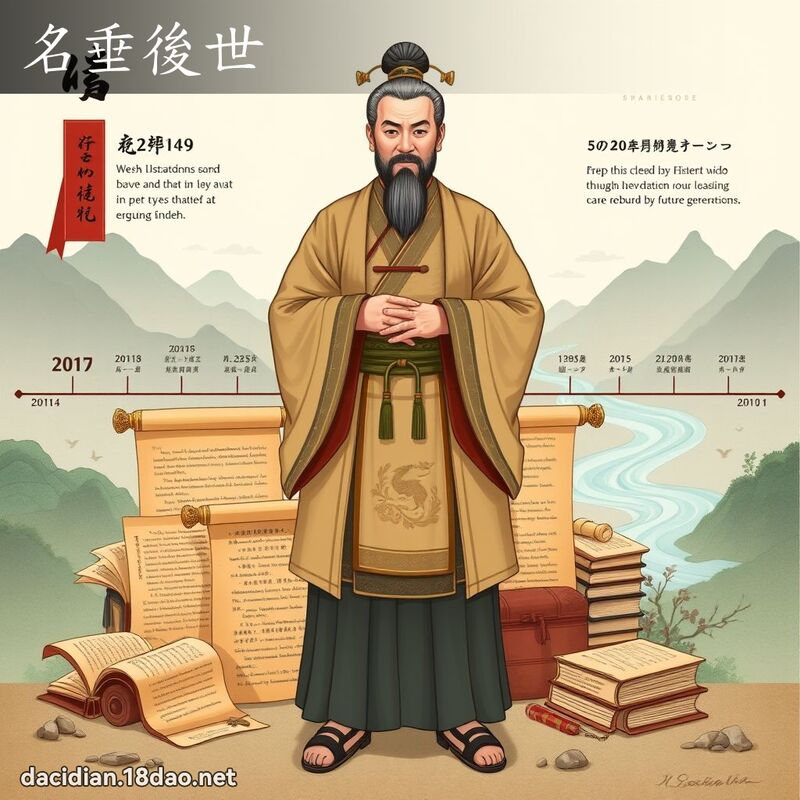 名垂後世 - 國語大辭典配圖