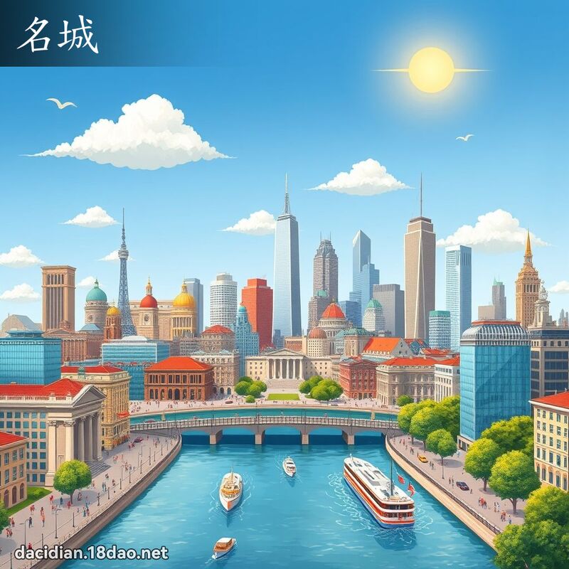 名城 - 国语大辞典配图