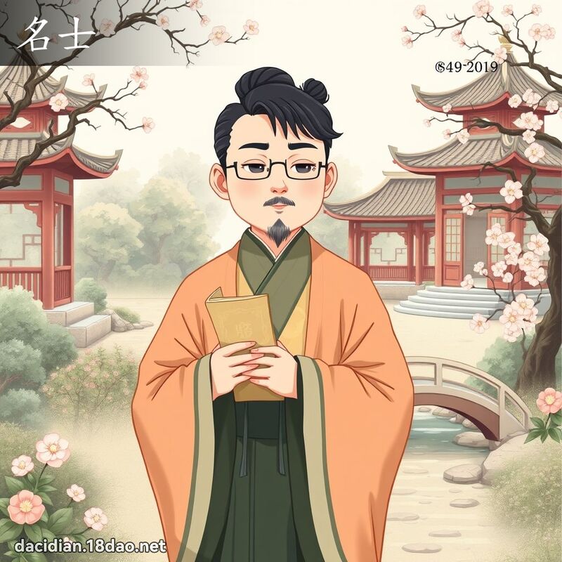 名士 - 国语大辞典配图
