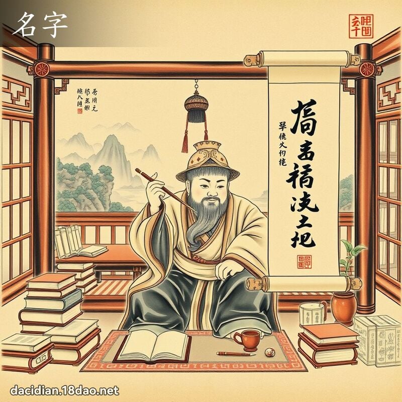 词语: 名字 (多意词)