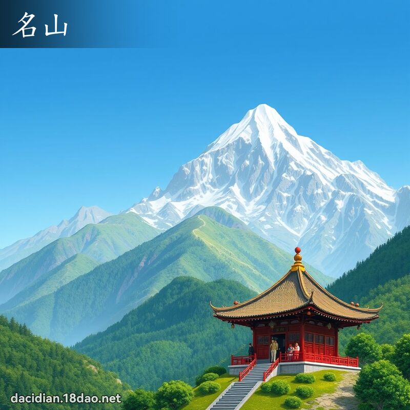 名山 - 国语大辞典配图