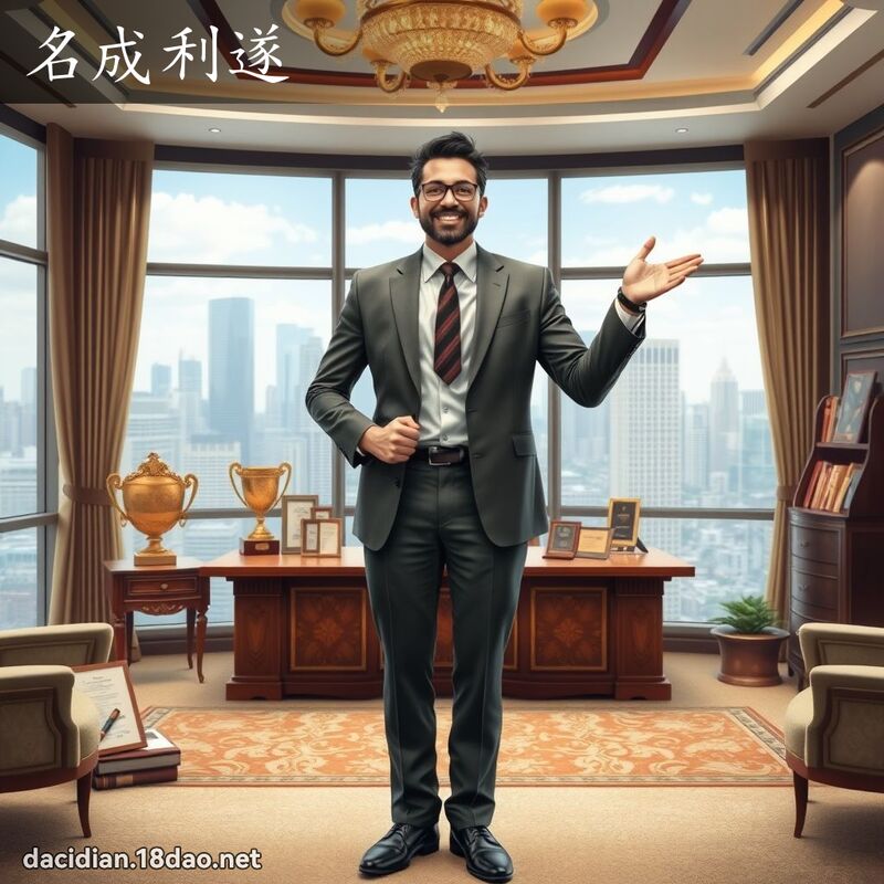 名成利遂 - 國語大辭典配圖