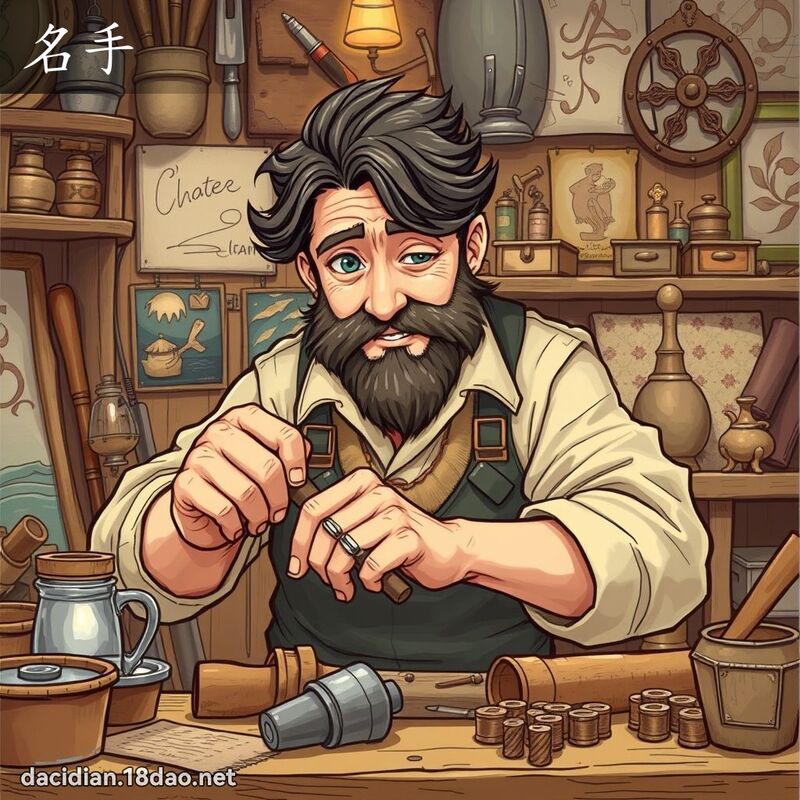 名手 - 国语大辞典配图