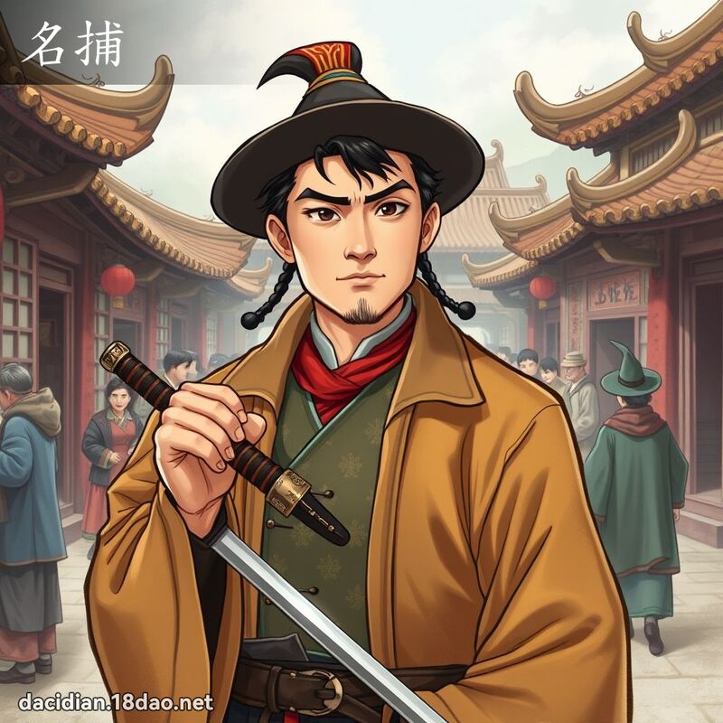 名捕 - 国语大辞典配图