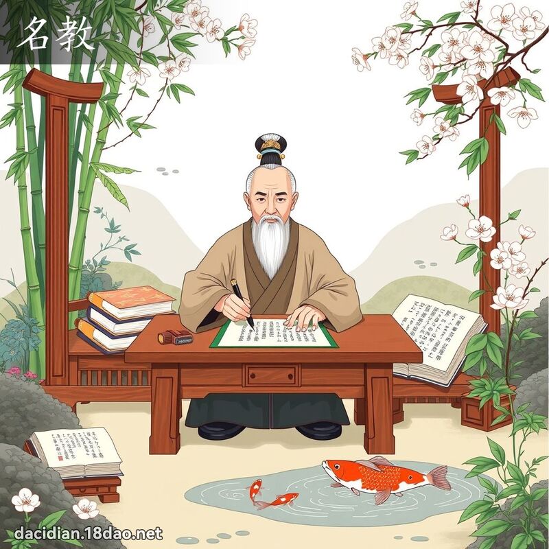 名教 - 國語大辭典配圖
