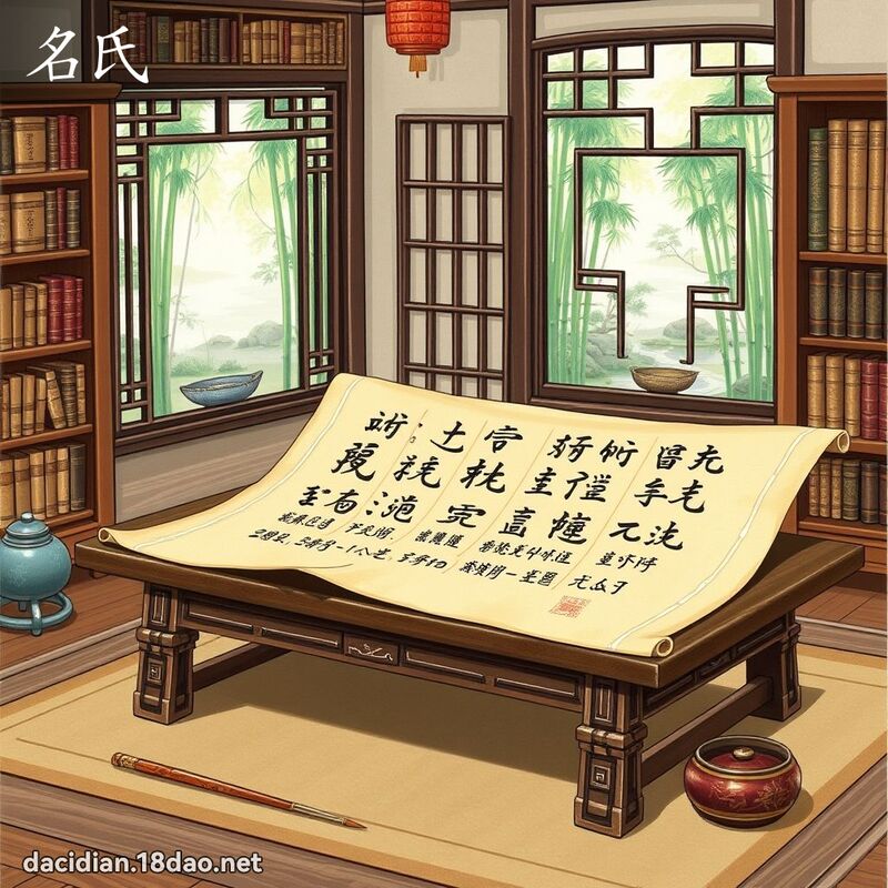 名氏 - 国语大辞典配图