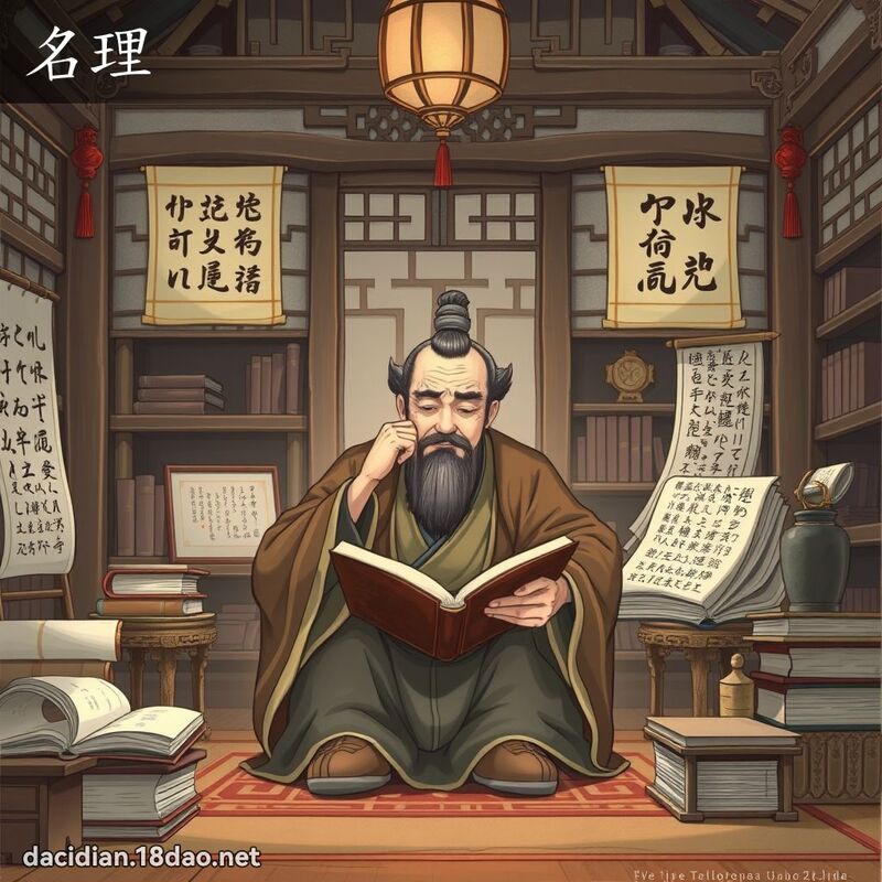 名理 - 国语大辞典配图