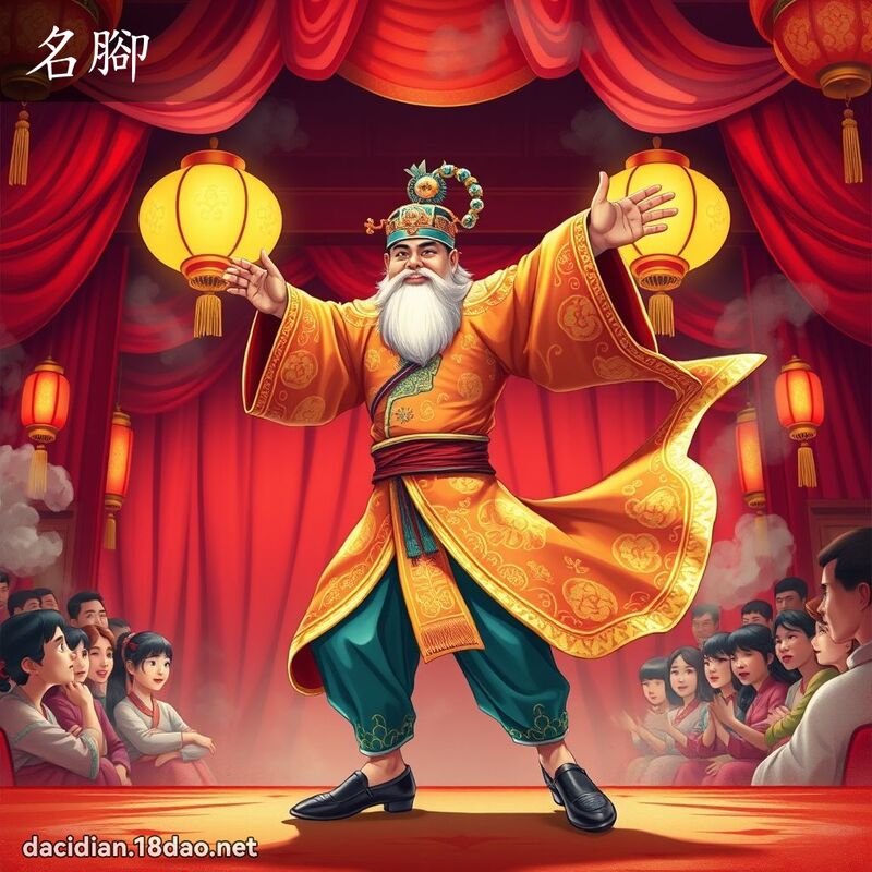 名腳 - 國語大辭典配圖