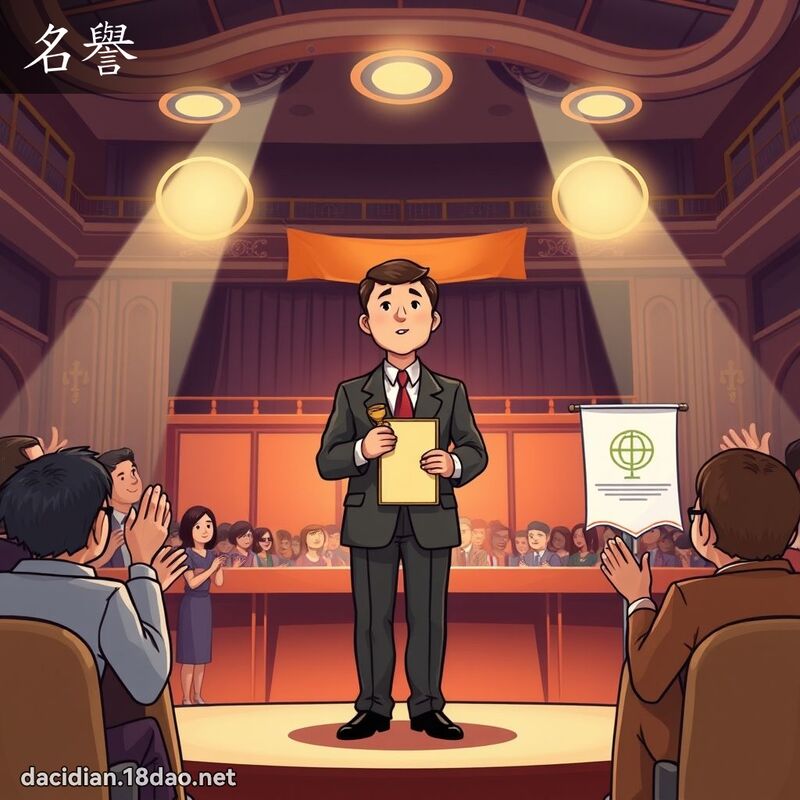 名誉 - 国语大辞典配图