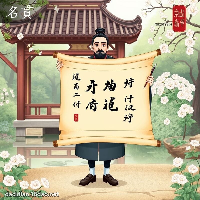 名貫 - 國語大辭典配圖