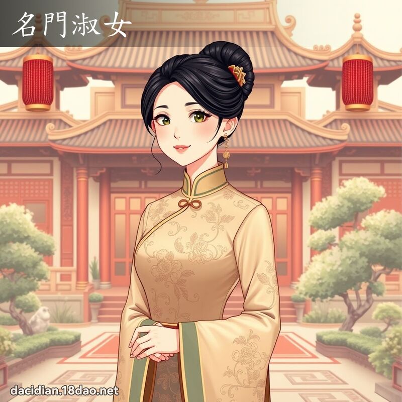 名门淑女 - 国语大辞典配图