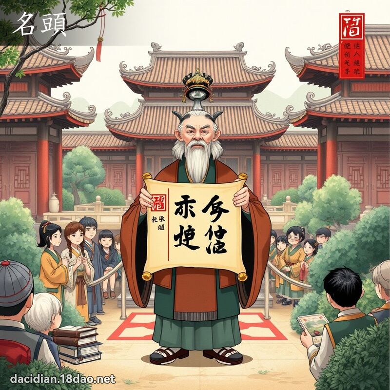 名头 - 国语大辞典配图