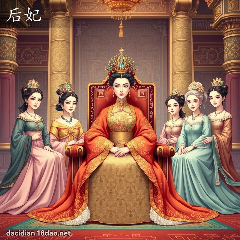 后妃 - 國語大辭典配圖