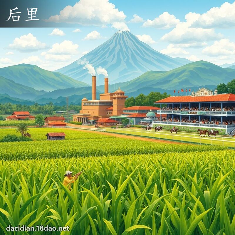后里 - 國語大辭典配圖