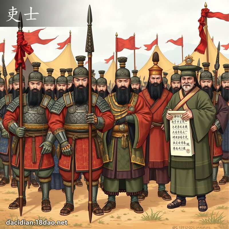 吏士 - 國語大辭典配圖