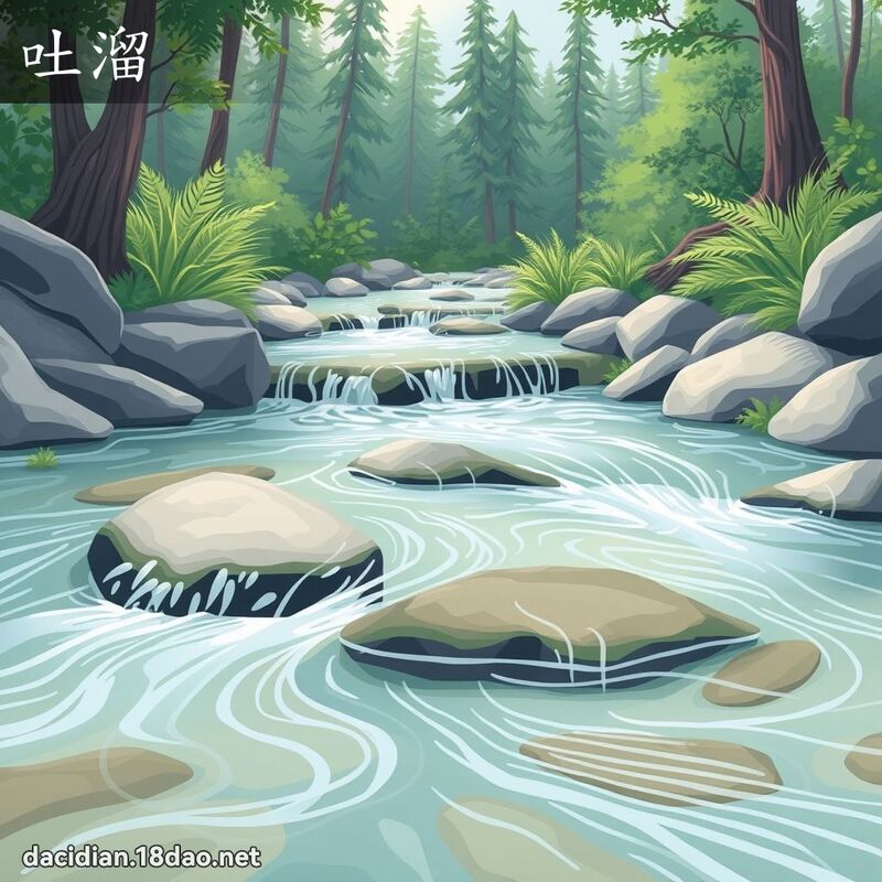 吐溜 - 國語大辭典配圖