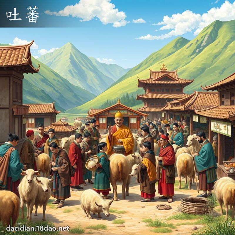 吐蕃 - 國語大辭典配圖
