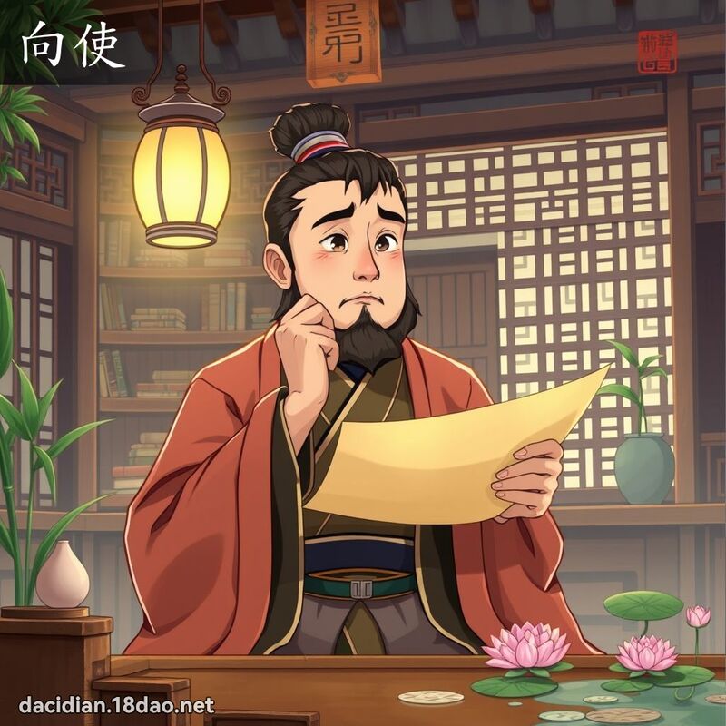 向使 - 国语大辞典配图