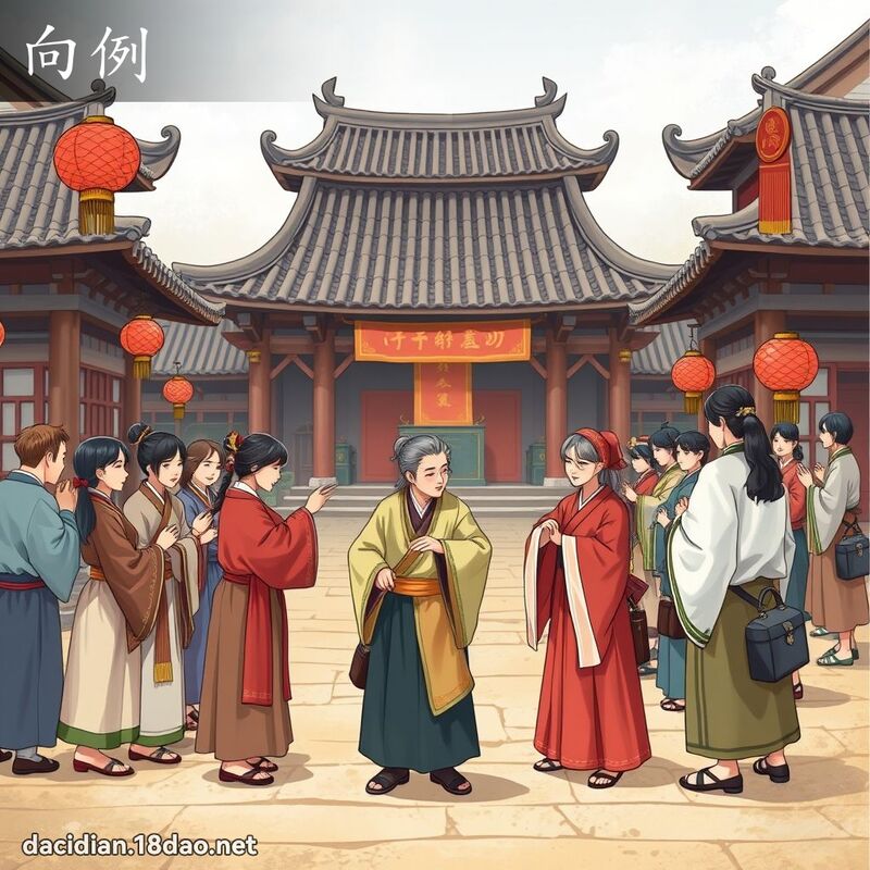 向例 - 国语大辞典配图