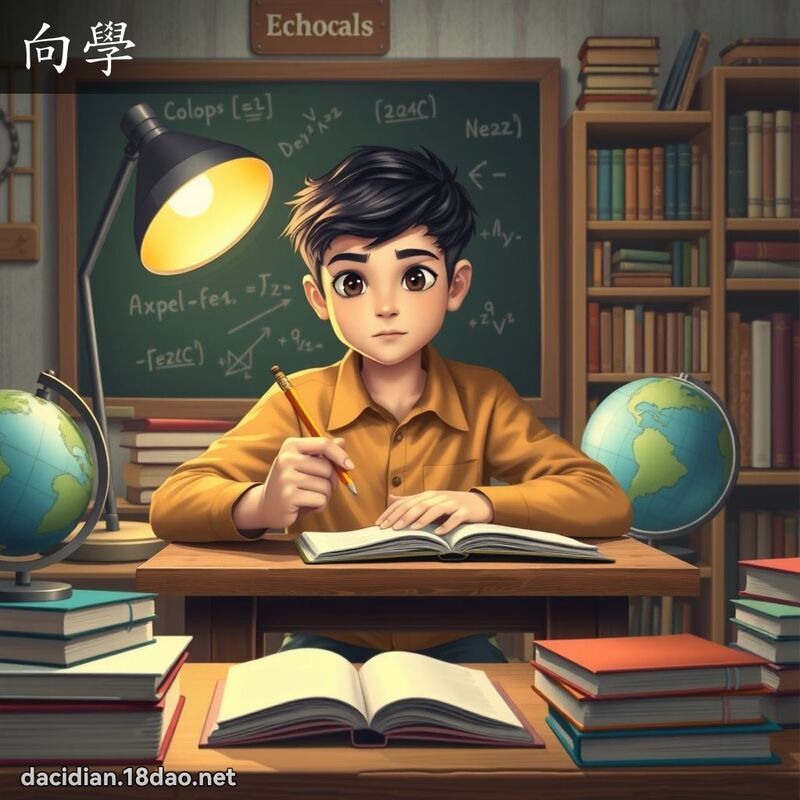 向學 - 國語大辭典配圖