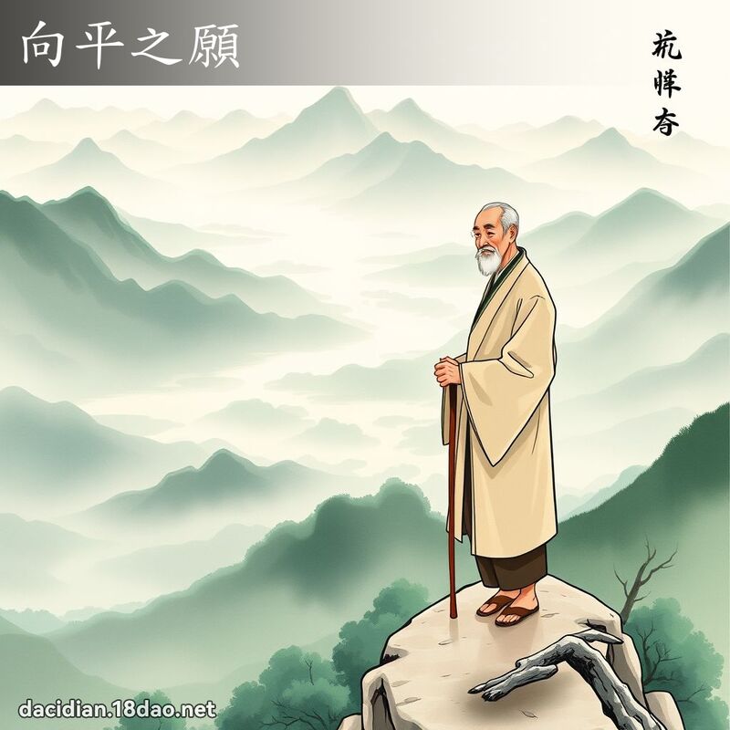 向平之愿 - 国语大辞典配图