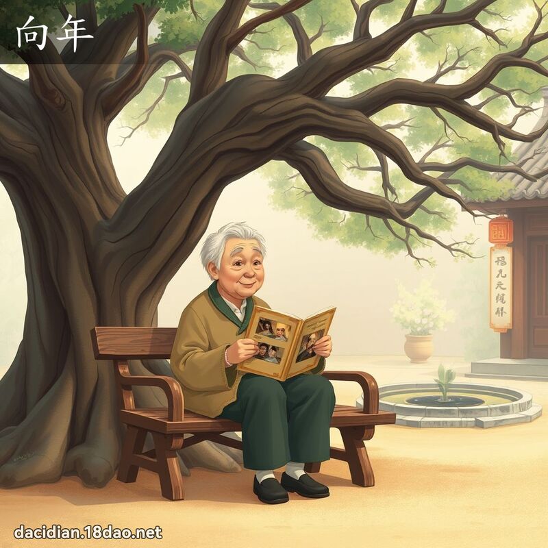向年 - 国语大辞典配图