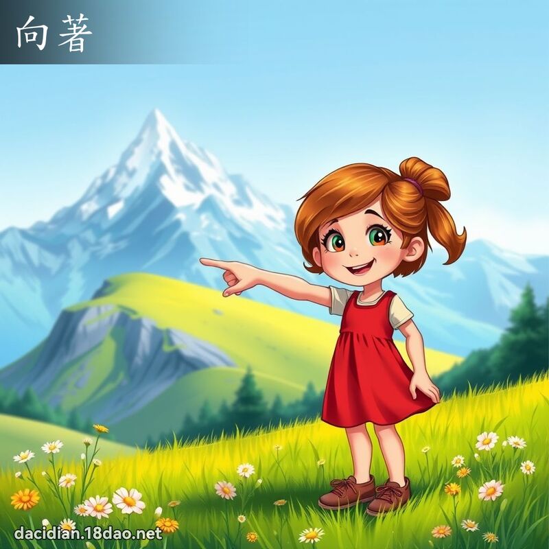 向著 - 国语大辞典配图
