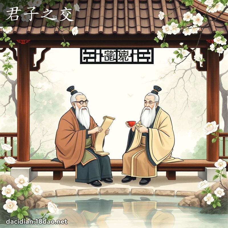 君子之交 - 國語大辭典配圖