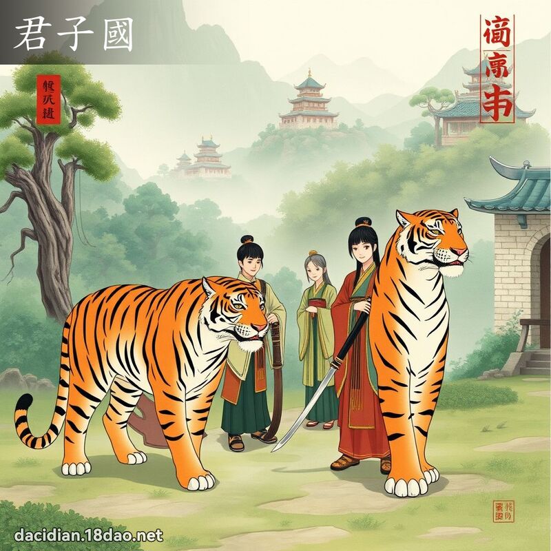 君子國 - 國語大辭典配圖