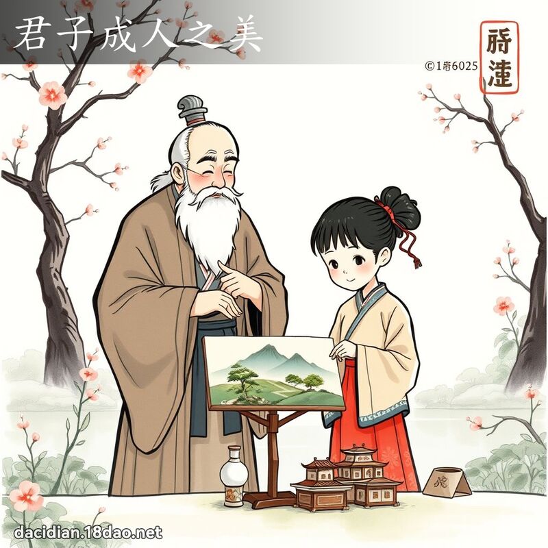 君子成人之美 - 国语大辞典配图