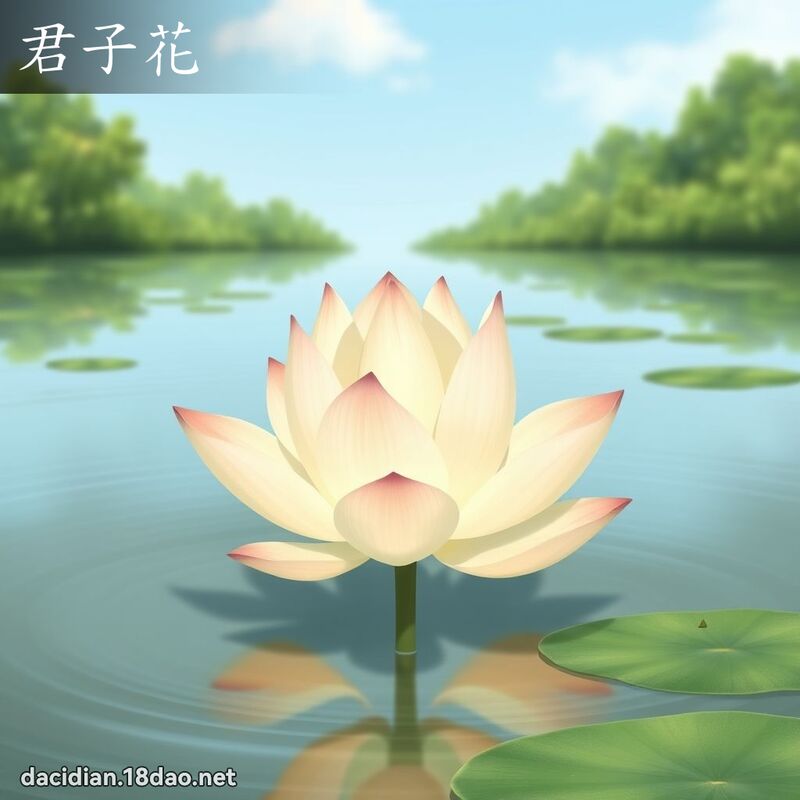 君子花 - 国语大辞典配图