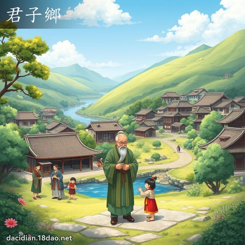 君子乡 - 国语大辞典配图