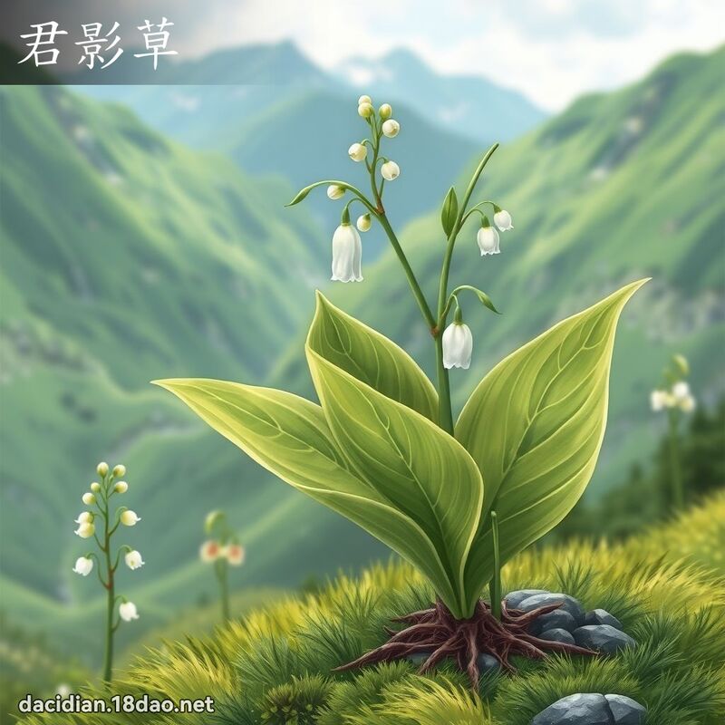 君影草 - 國語大辭典配圖