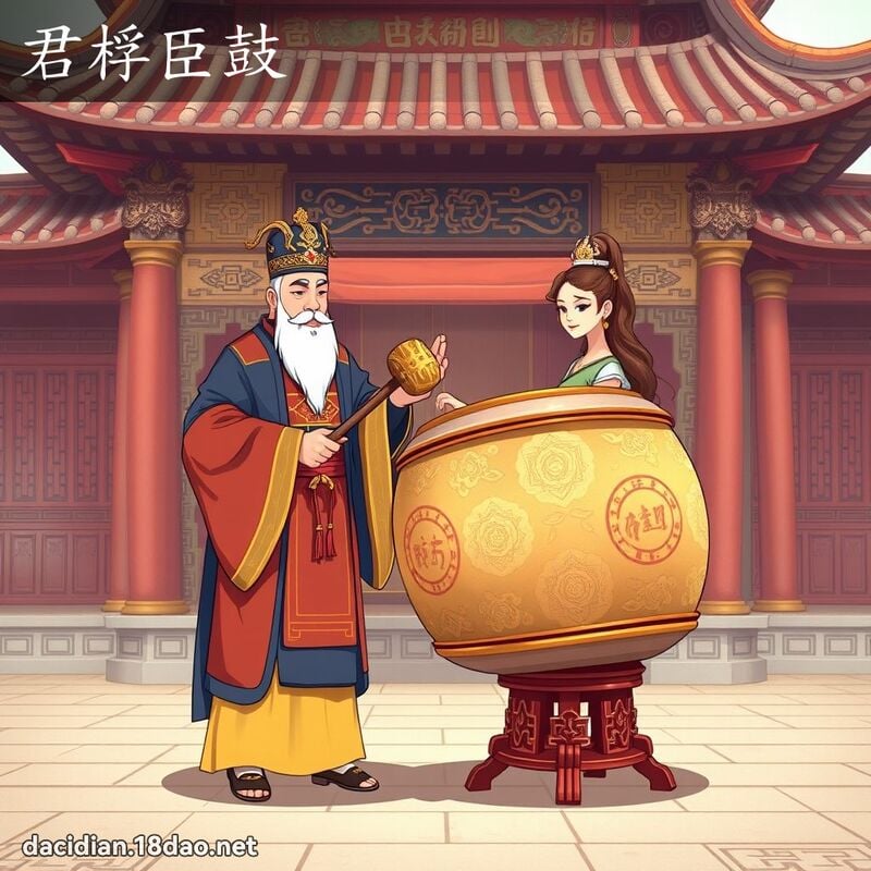 君桴臣鼓 - 國語大辭典配圖