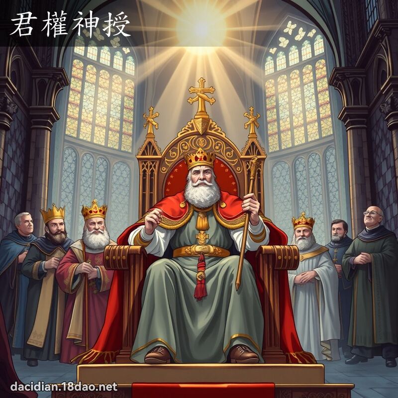 君權神授 - 國語大辭典配圖