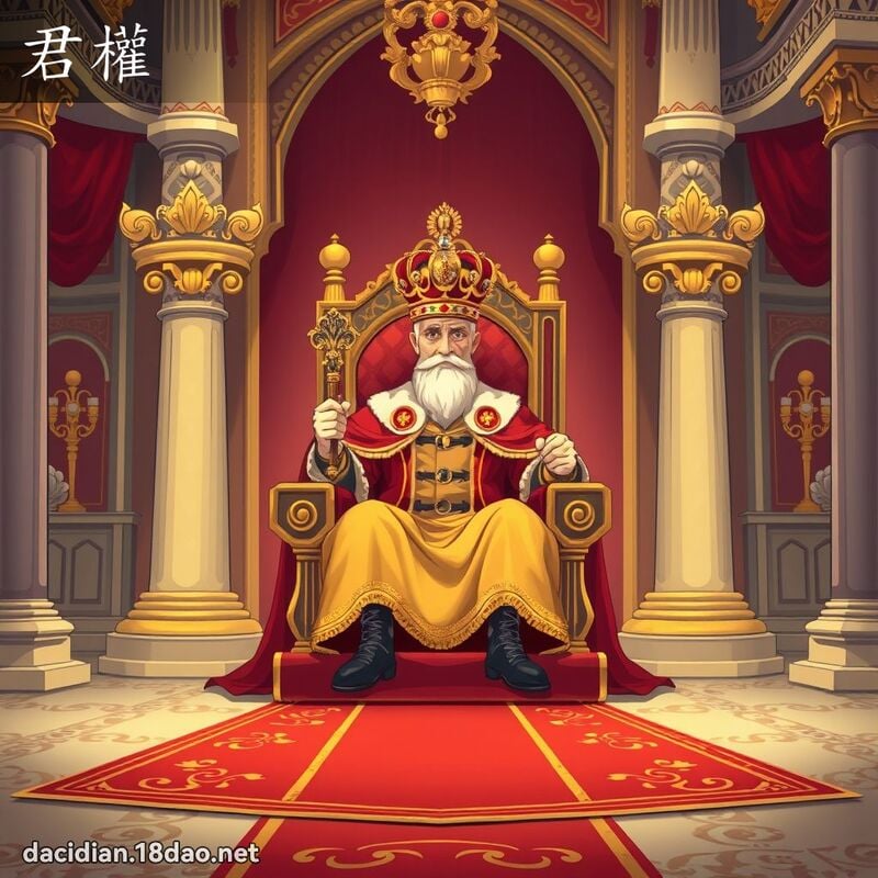 君權 - 國語大辭典配圖