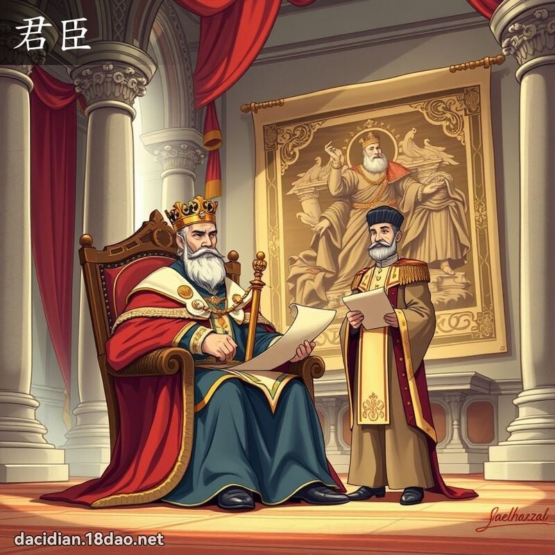 君臣 - 國語大辭典配圖