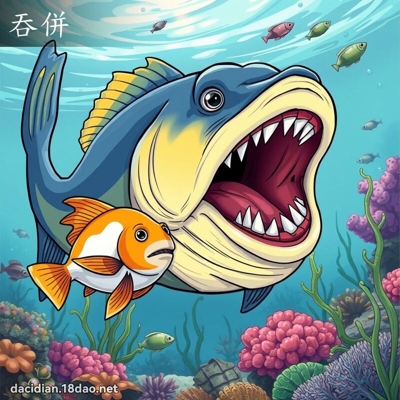 吞併 - 國語大辭典配圖