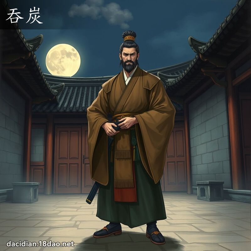 吞炭 - 国语大辞典配图